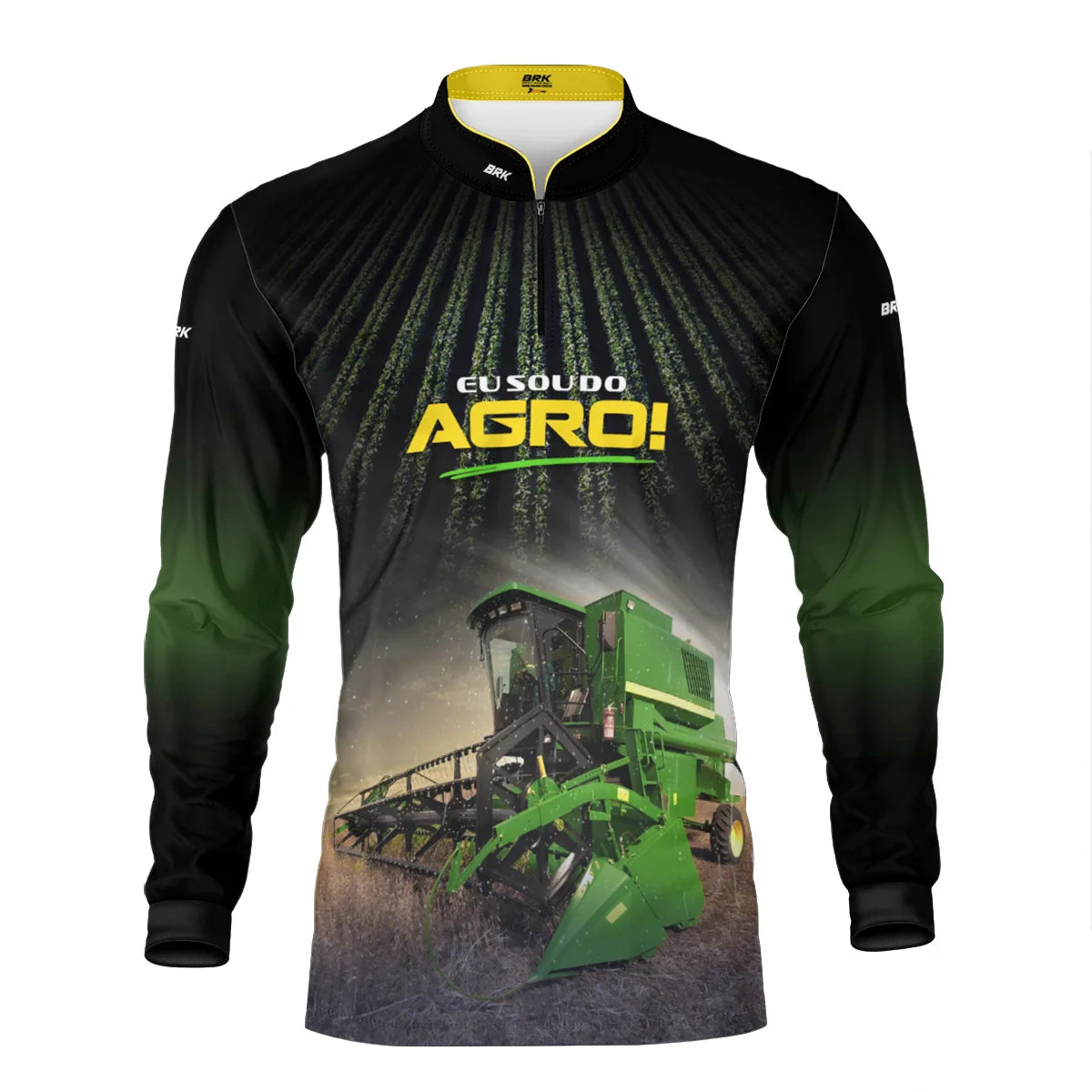 Camisa UV50 Agro Brk Eu sou do Agro Colheitadeira