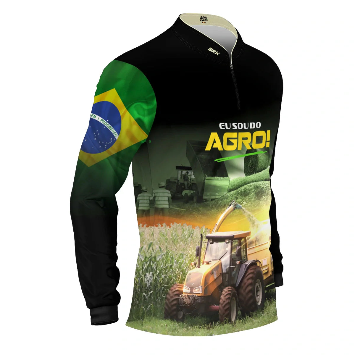 Camisa UV50 Agro Brk Eu sou do Agro Silagem