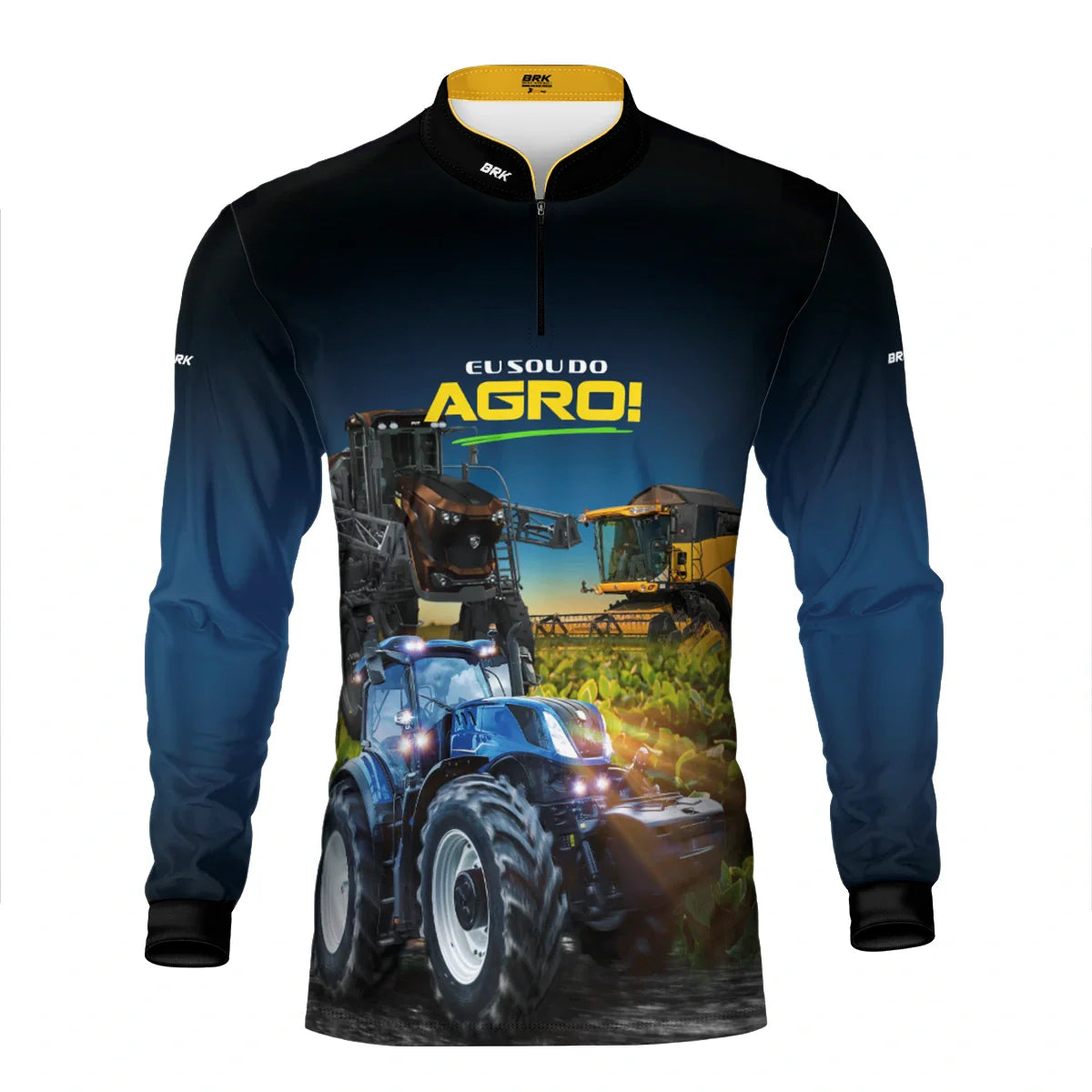 Camisa UV50 Agro Brk Eu sou do Agro Máquinas Agrícolas