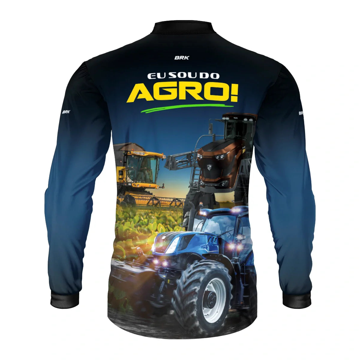 Camisa UV50 Agro Brk Eu sou do Agro Máquinas Agrícolas