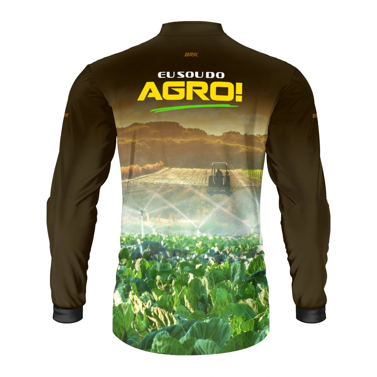 Camisa UV50 Agro Brk Eu Sou do Agro Irrigação e Aspersão