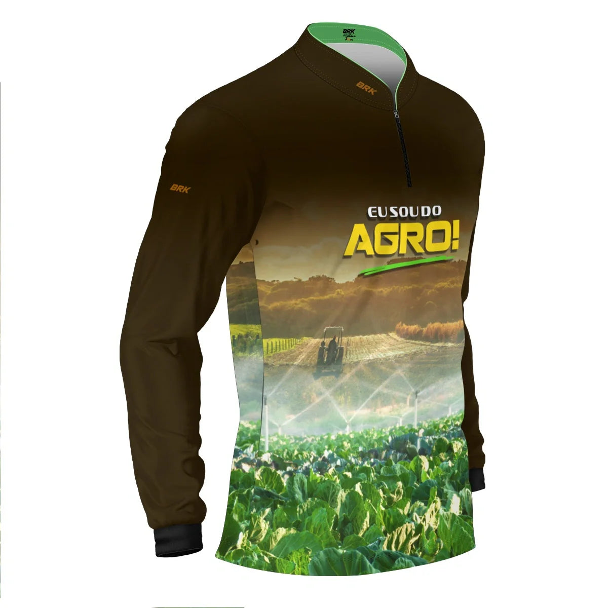 Camisa UV50 Agro Brk Eu Sou do Agro Irrigação e Aspersão