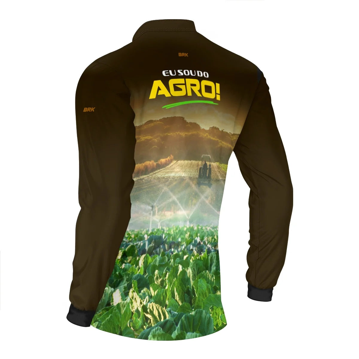 Camisa UV50 Agro Brk Eu Sou do Agro Irrigação e Aspersão
