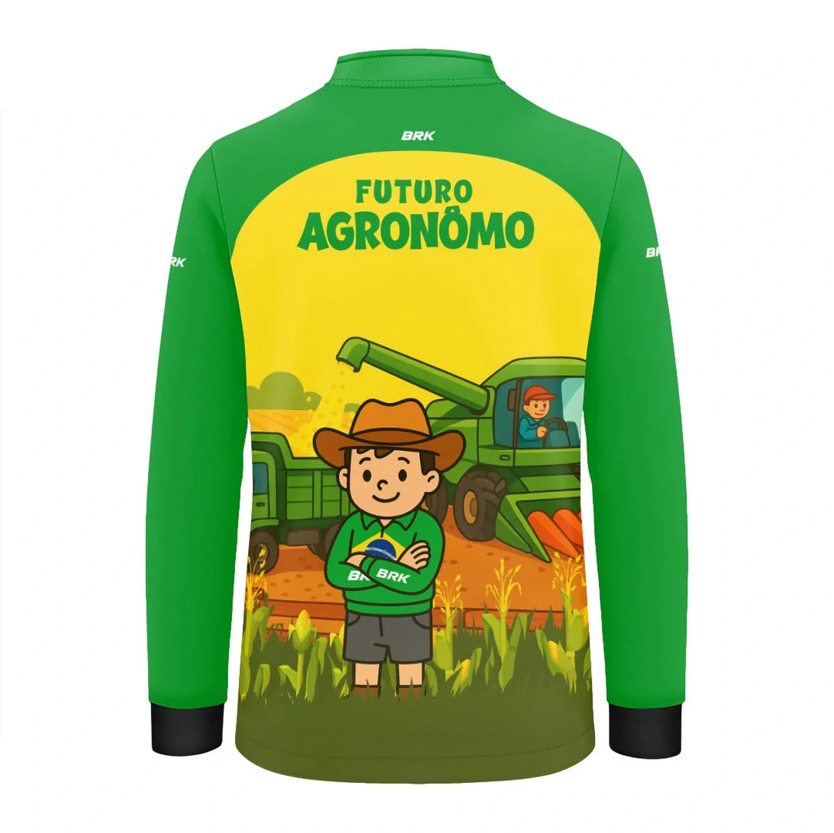 Camisa UV50 Agro Infantil Brk Futuro Agrônomo