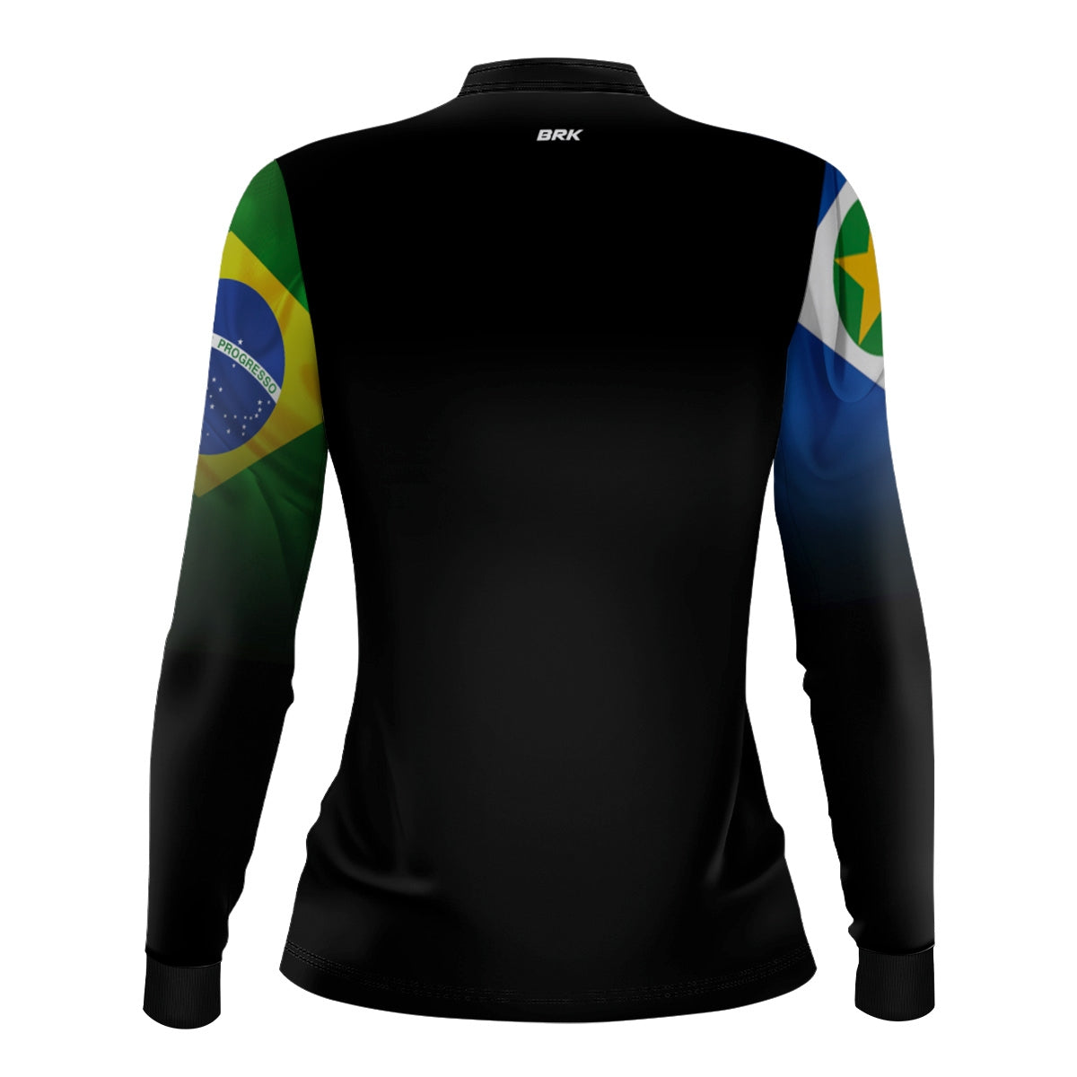 Camisa Agro Feminina Brk Mato Grosso Brasil com Proteção UV50