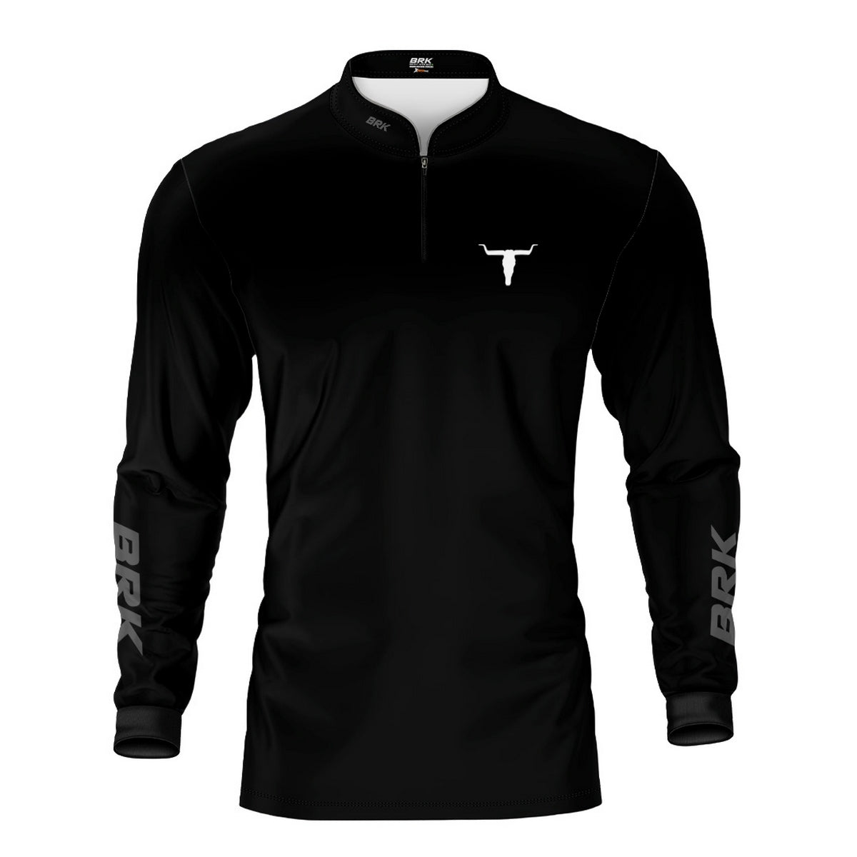 Camisa Agro Brk Long Horn Black com Proteção UV50