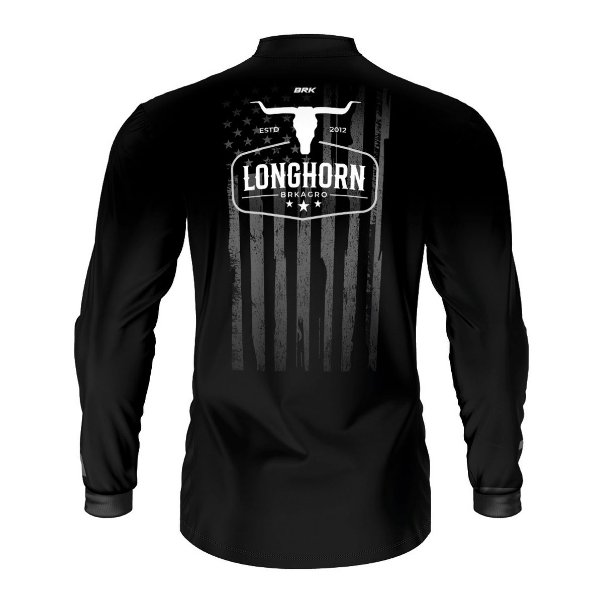 Camisa Agro Brk Long Horn Black com Proteção UV50