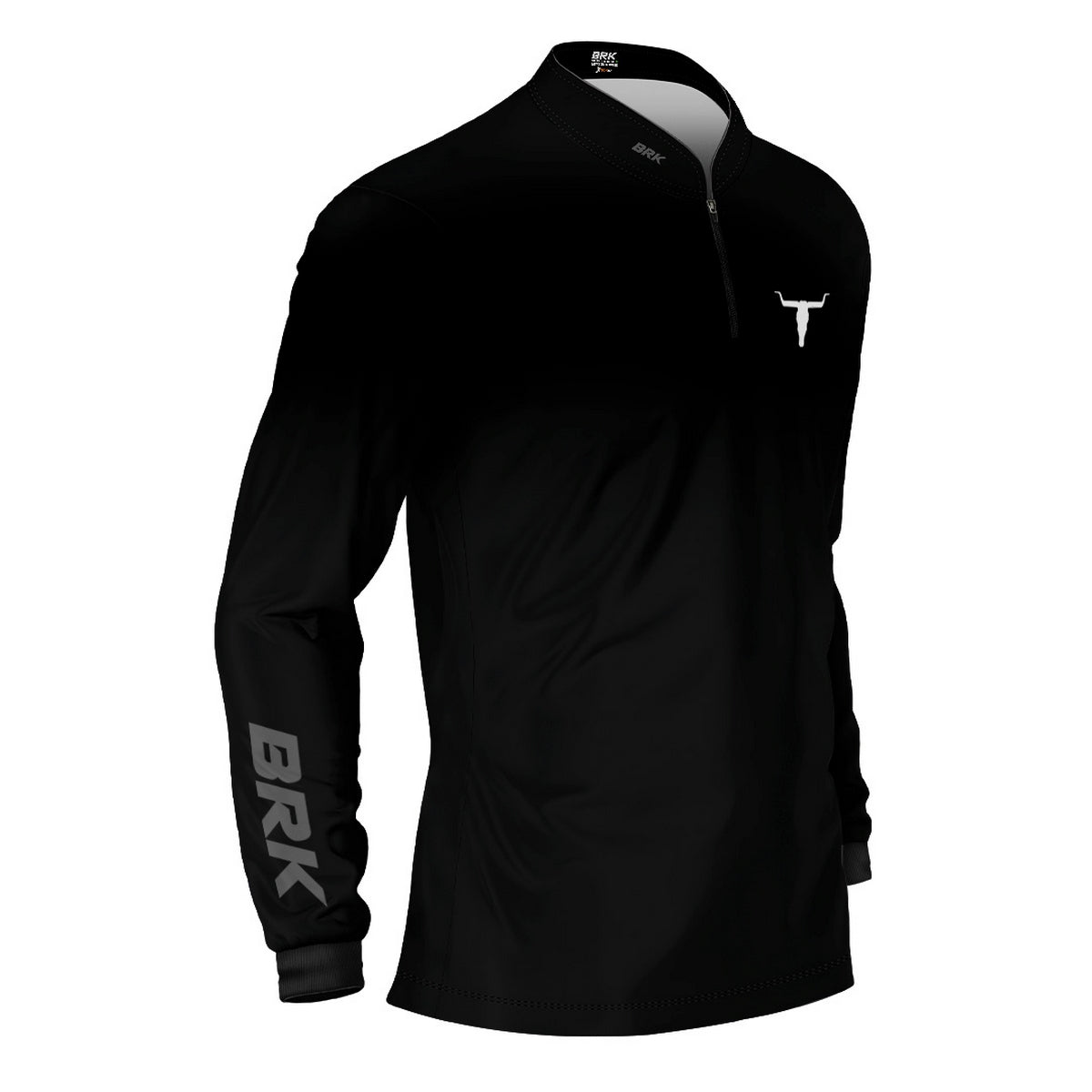 Camisa Agro Brk Long Horn Black com Proteção UV50