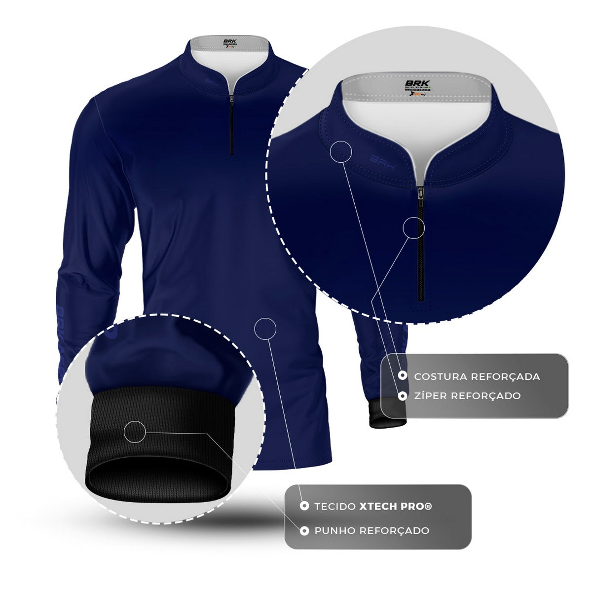 Camisa Agro Brk Xerife USA com Proteção UV50