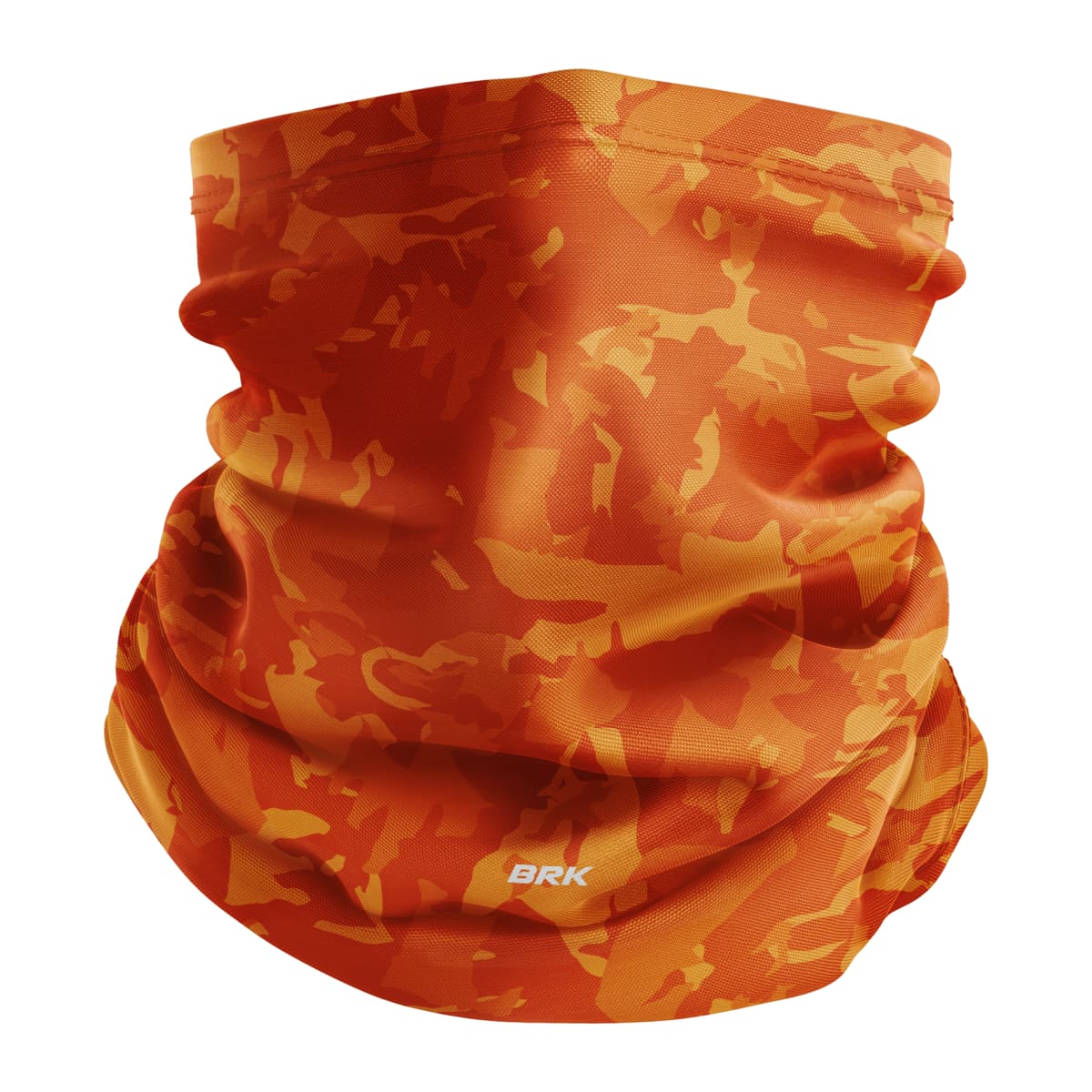 Bandana Tubeneck Agro Brk Laranja Camuflado com Proteção Solar UV50+