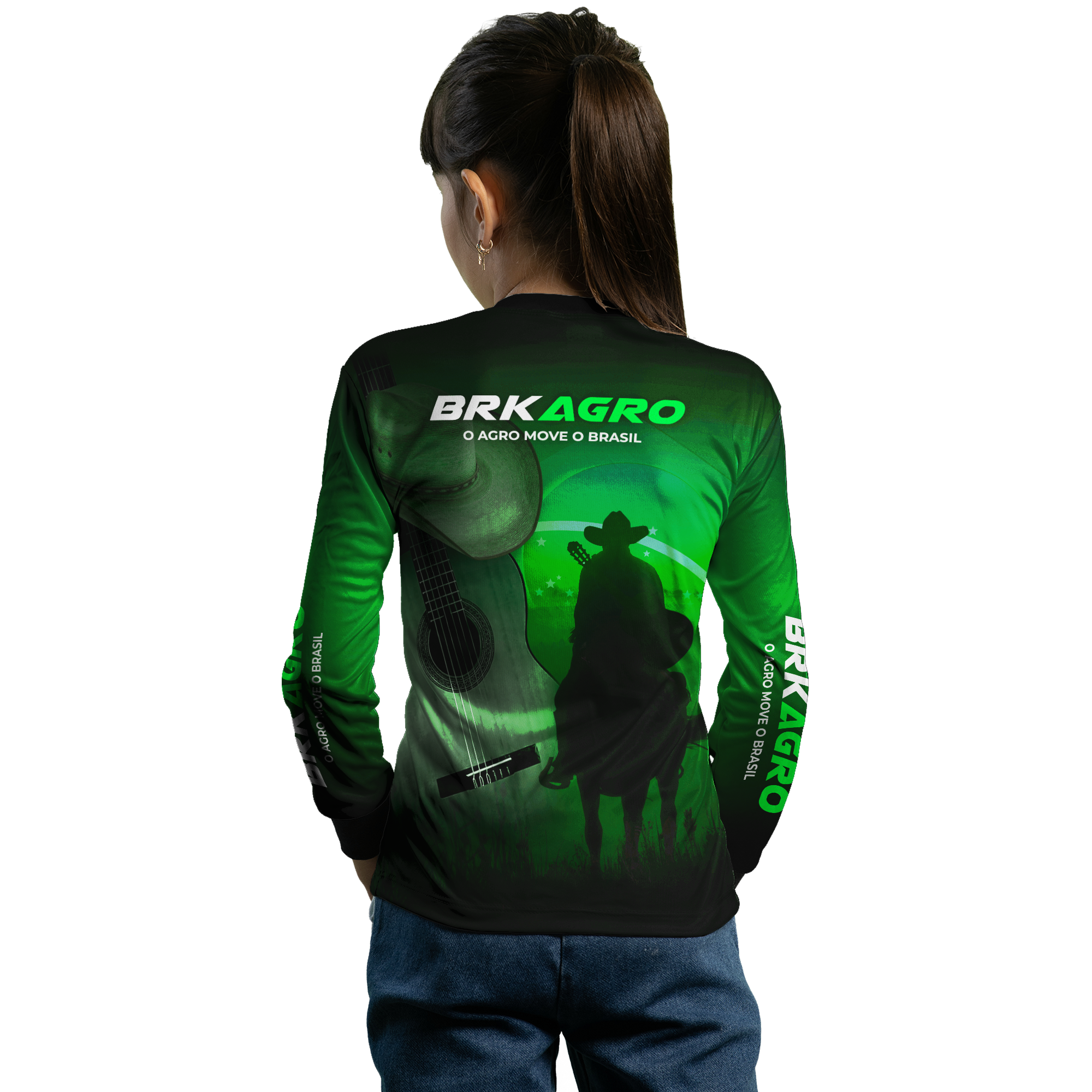 Camisa Agro Brk Country Violeiro com Proteção Solar UV50+