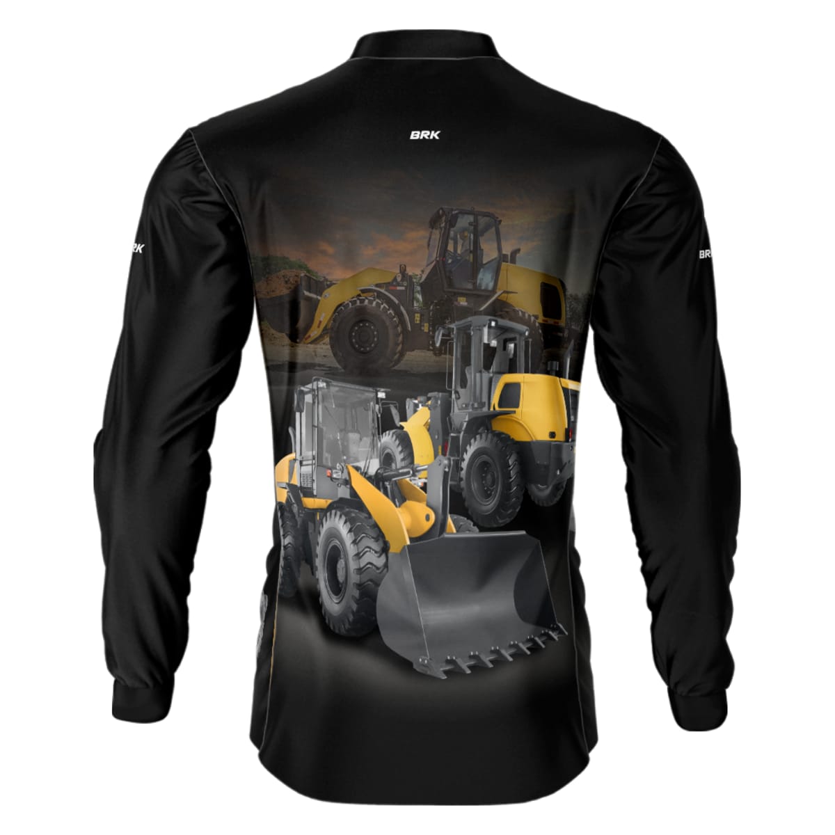 Camisa Agro Brk Pá Carregadeira NH com Proteção Solar UV50+