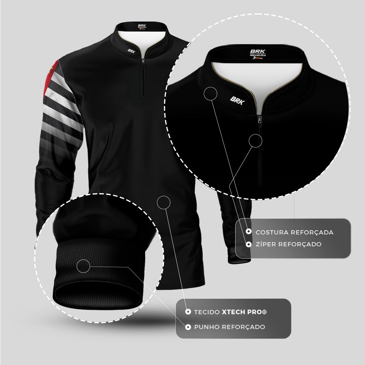 Camisa Brk São Paulo com Proteção U50