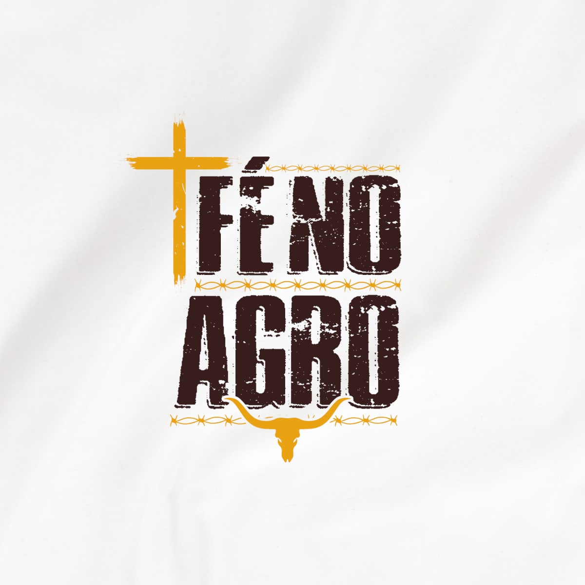 Camiseta Agro Brk Fé no Agro com Algodão Premium