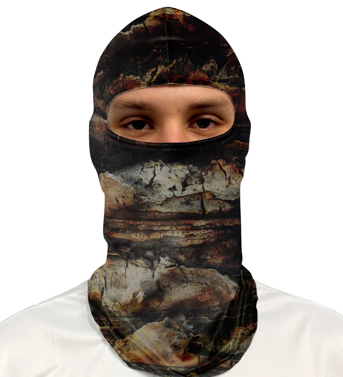 Balaclava Camuflada Árvore Brk com Proteção UV50+
