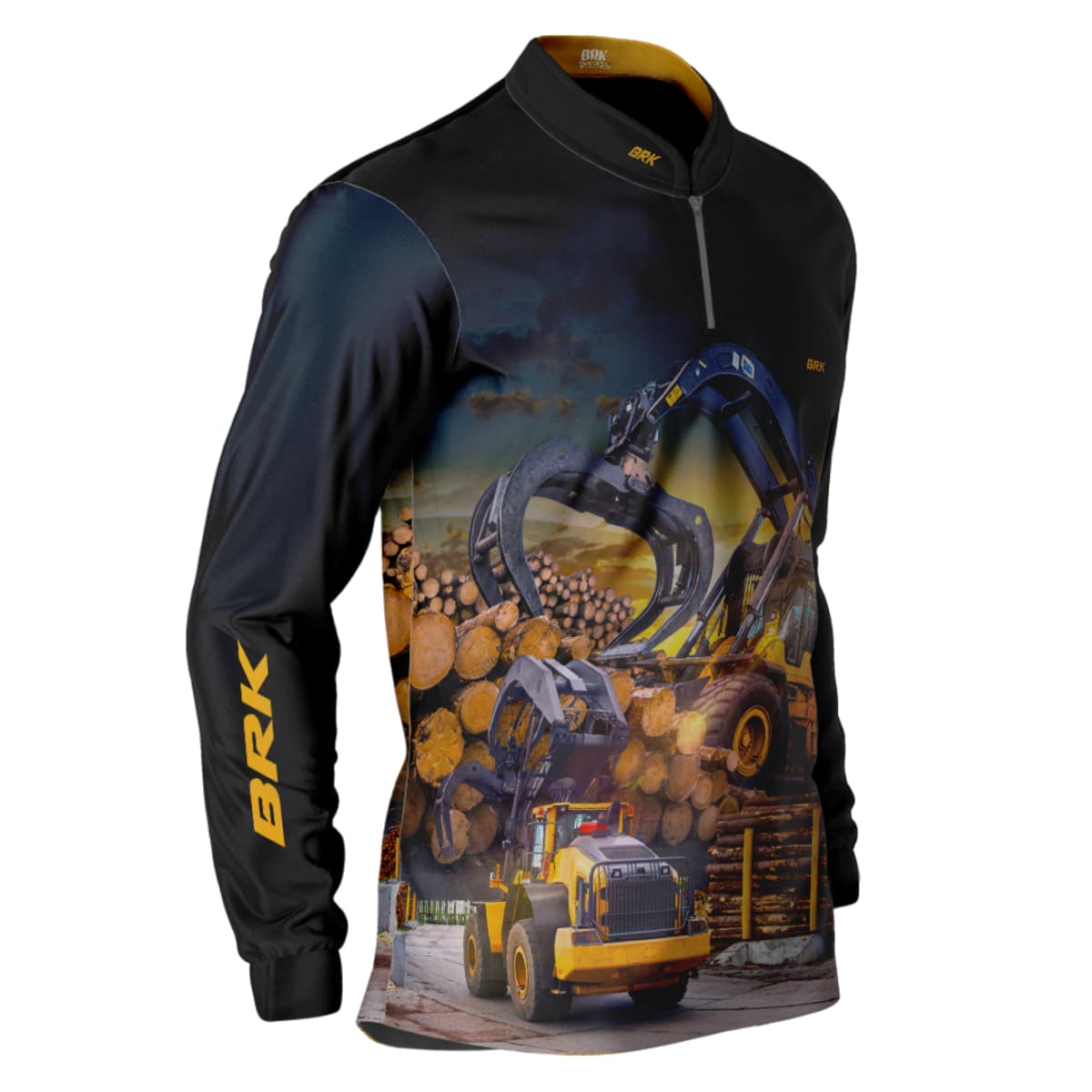 Camisa Agro Brk Trator Florestal com Proteção Solar UV50+