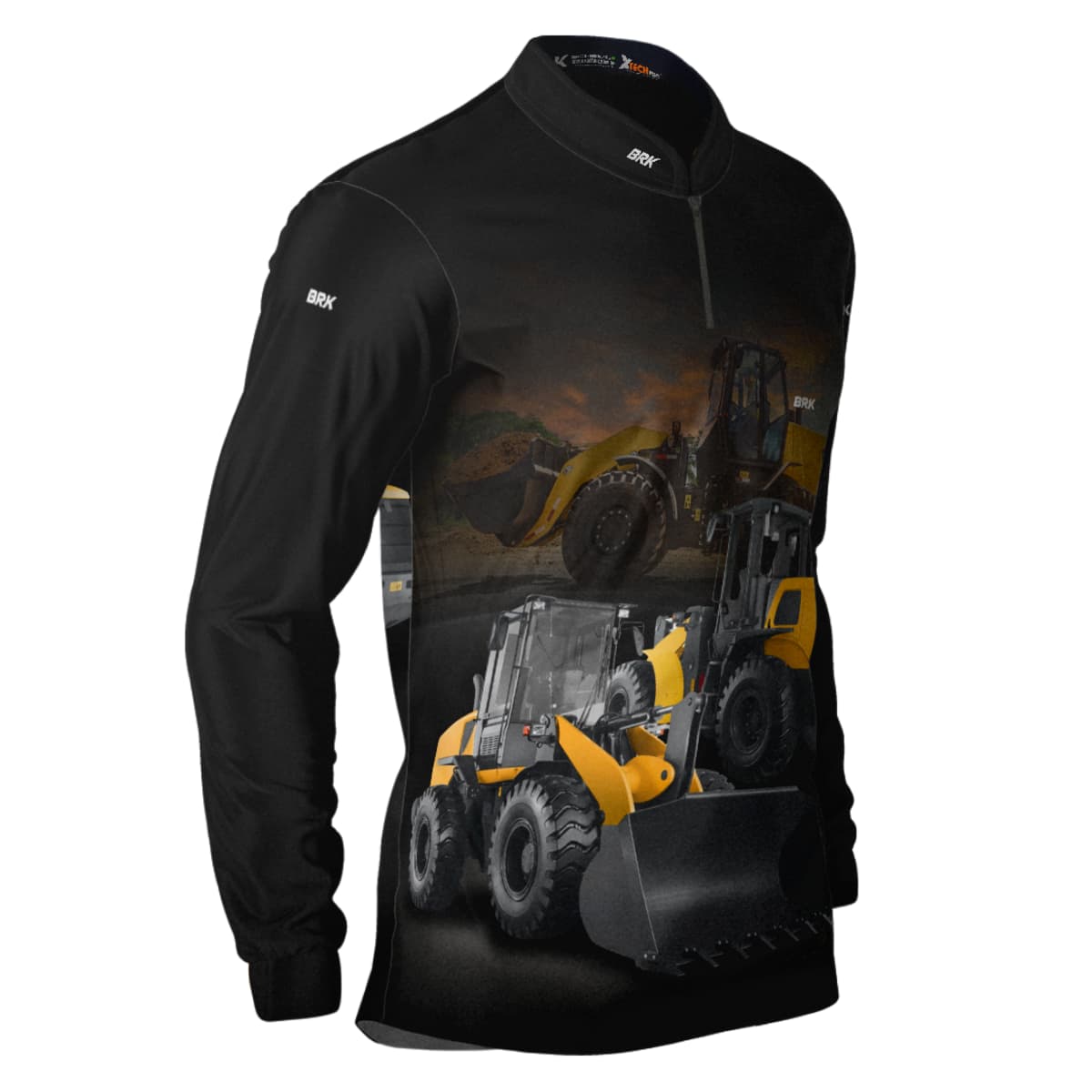 Camisa Agro Brk Pá Carregadeira NH com Proteção Solar UV50+