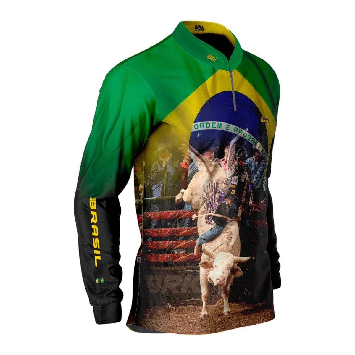 Camisa Agro Brk Rodeio Brasil com Proteção Solar UV50+