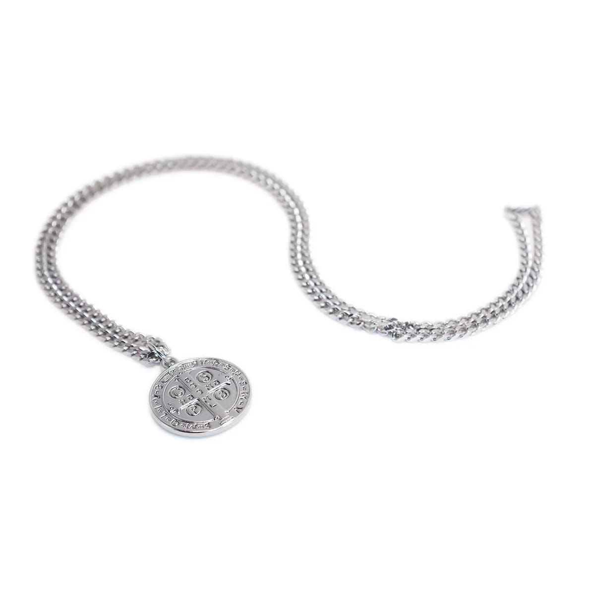 Corrente Pingente Brk Sao Bento Niquel