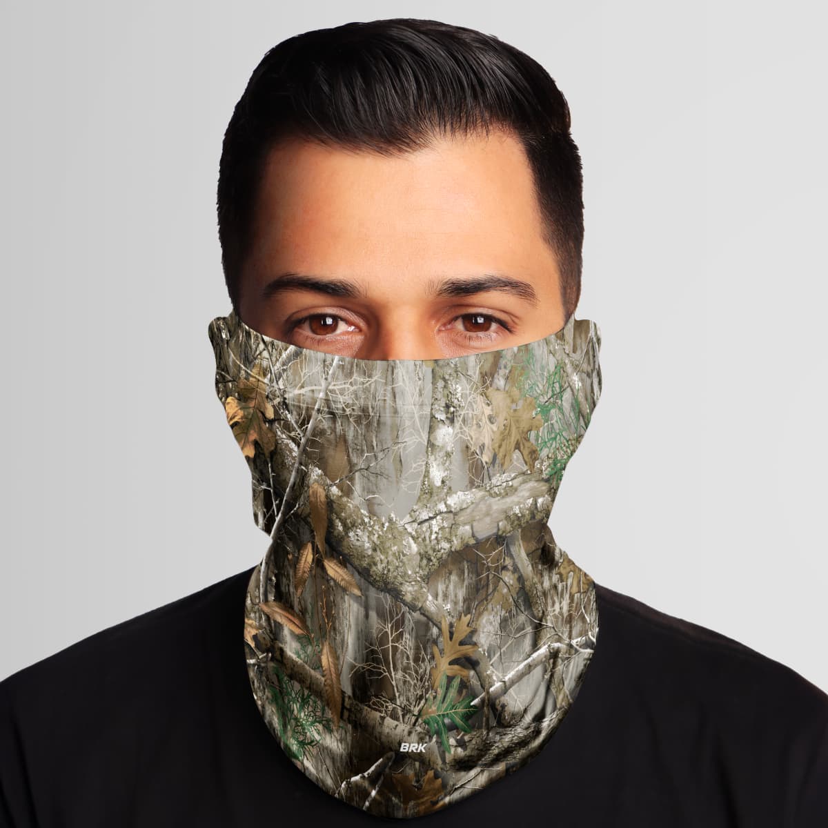 Bandana Tubeneck Agro Brk Camuflada Folhas e Galhos Tipo 2 com Proteção UV50+