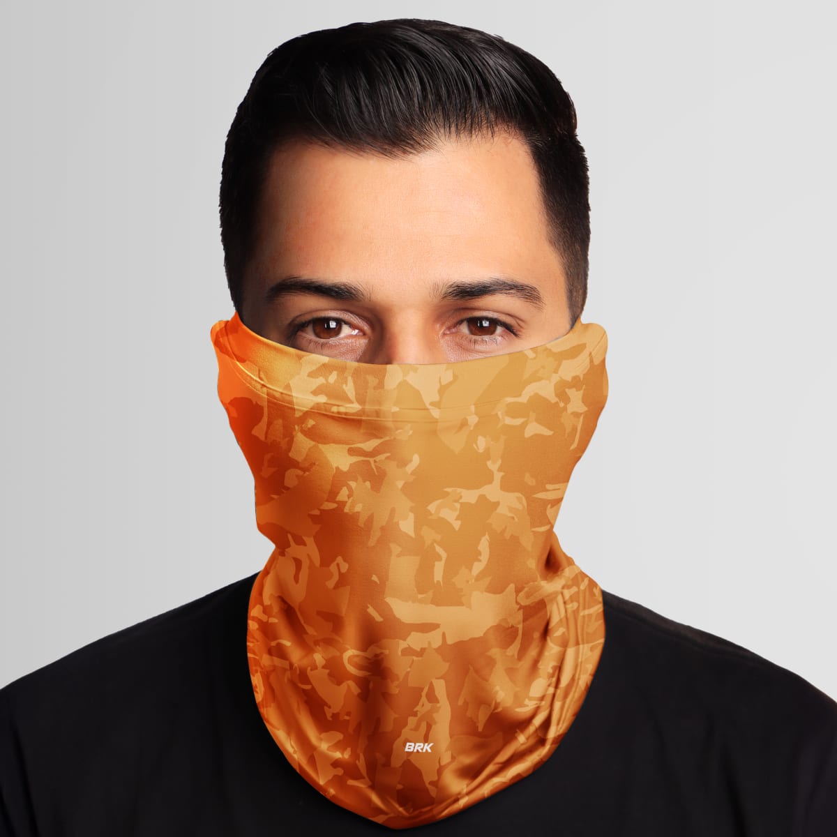 Bandana Tubeneck Agro Brk Laranja Camuflado com Proteção Solar UV50+