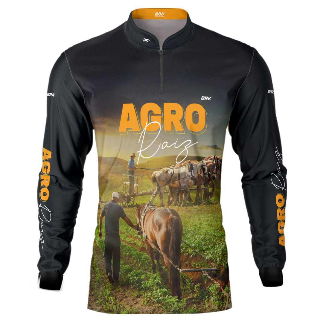 Camisa Agro Brk Agro Raíz com Proteção Solar UV50+