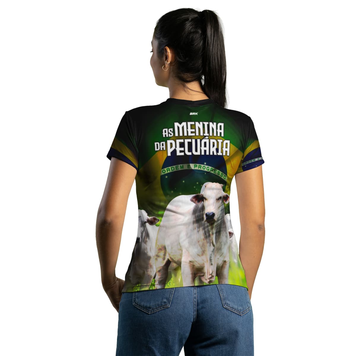 Camiseta Agro Brk As Meninas Da Pecuária com Proteção Solar UV50+