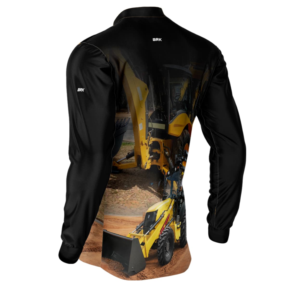 Camisa Agro Brk Retroescavadeira 02 NH com Proteção Solar UV50+