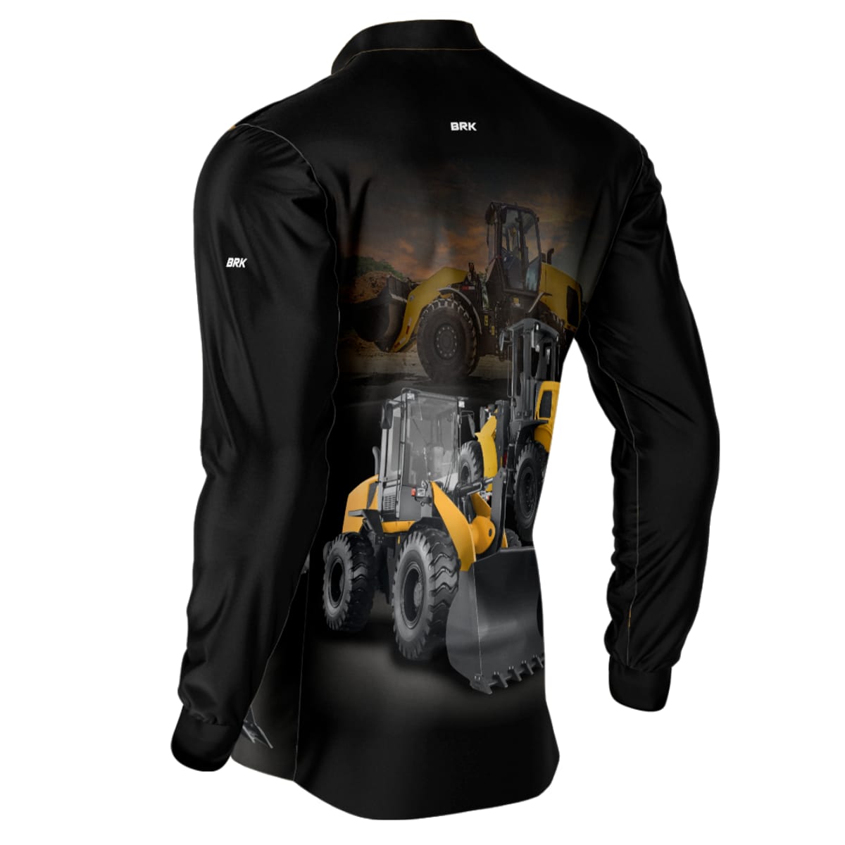 Camisa Agro Brk Pá Carregadeira NH com Proteção Solar UV50+