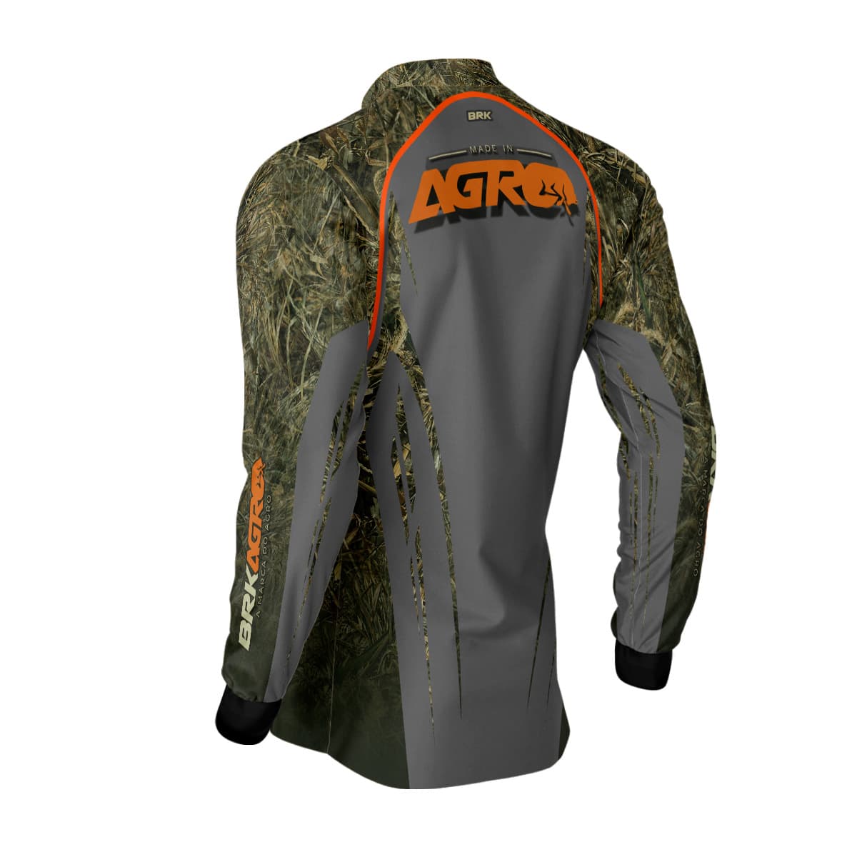 Camisa Agro Brk Camuflado Real Tree com Proteção Solar UV50+