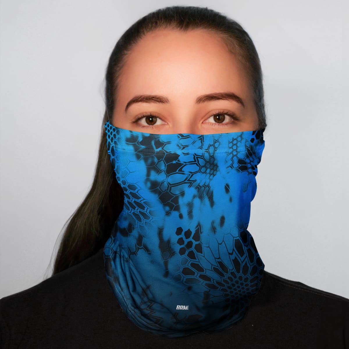 Bandana Tubeneck Agro Brk Multifuncional Azul com Proteção Solar UV50+