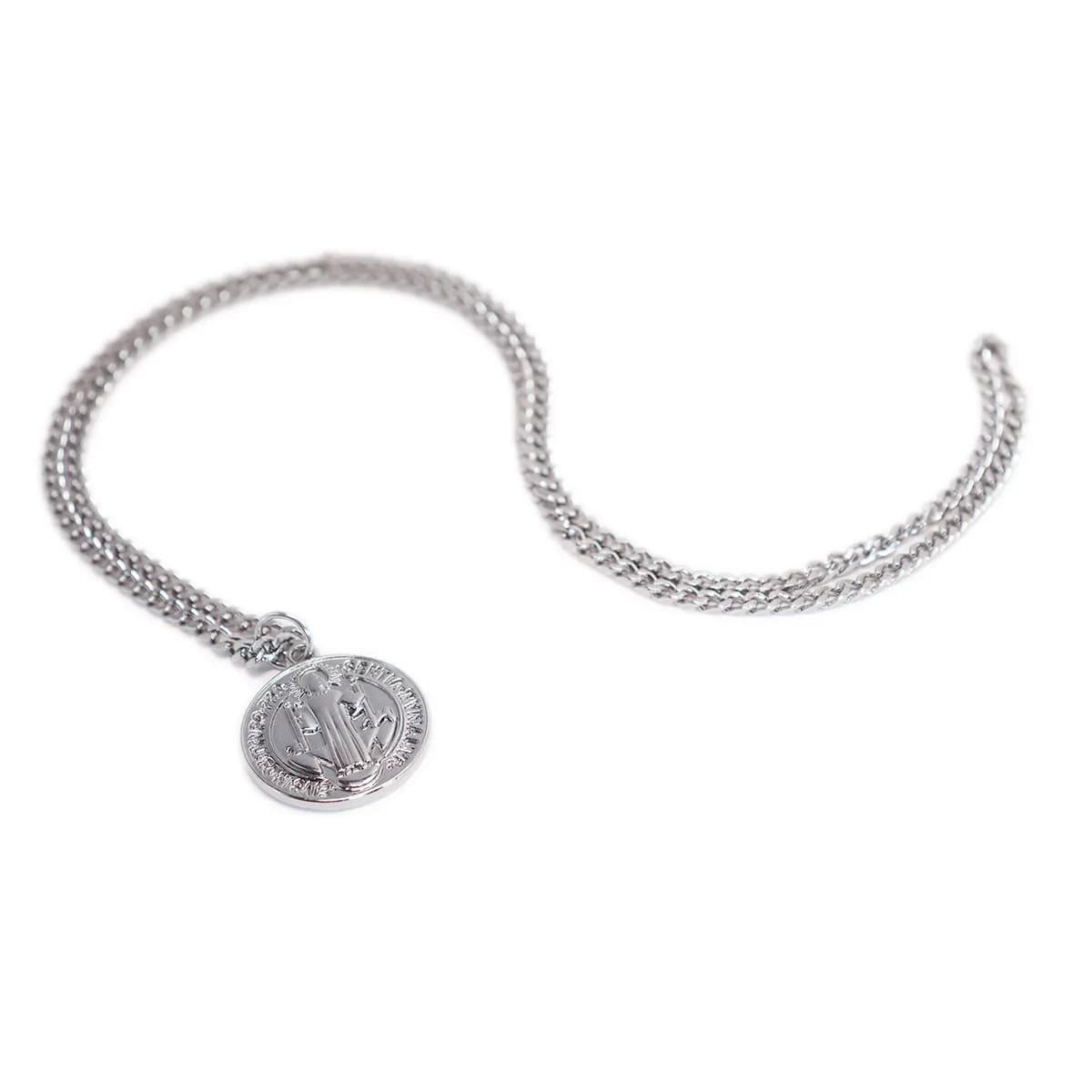 Corrente Pingente Brk Sao Bento Niquel