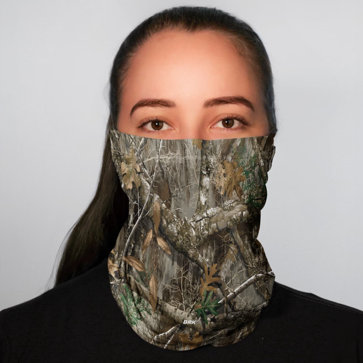 Bandana Tubeneck Agro Brk Camuflada Folhas e Galhos Tipo 2 com Proteção UV50+