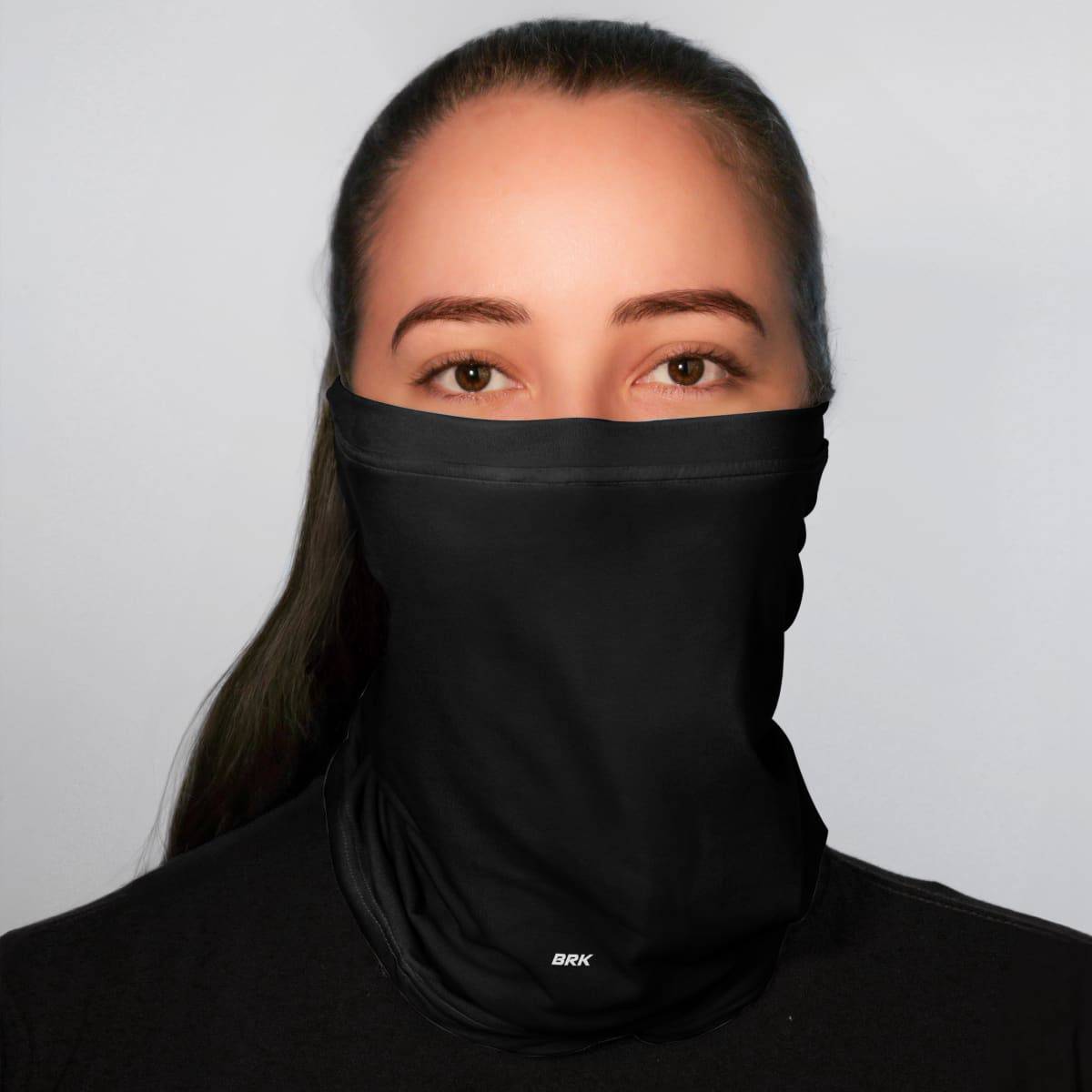 Bandana Tubeneck Agro Brk Preto Liso com Proteção Solar UV50+