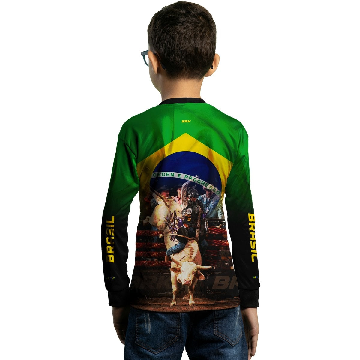 Camisa Agro Brk Rodeio Brasil com Proteção Solar UV50+