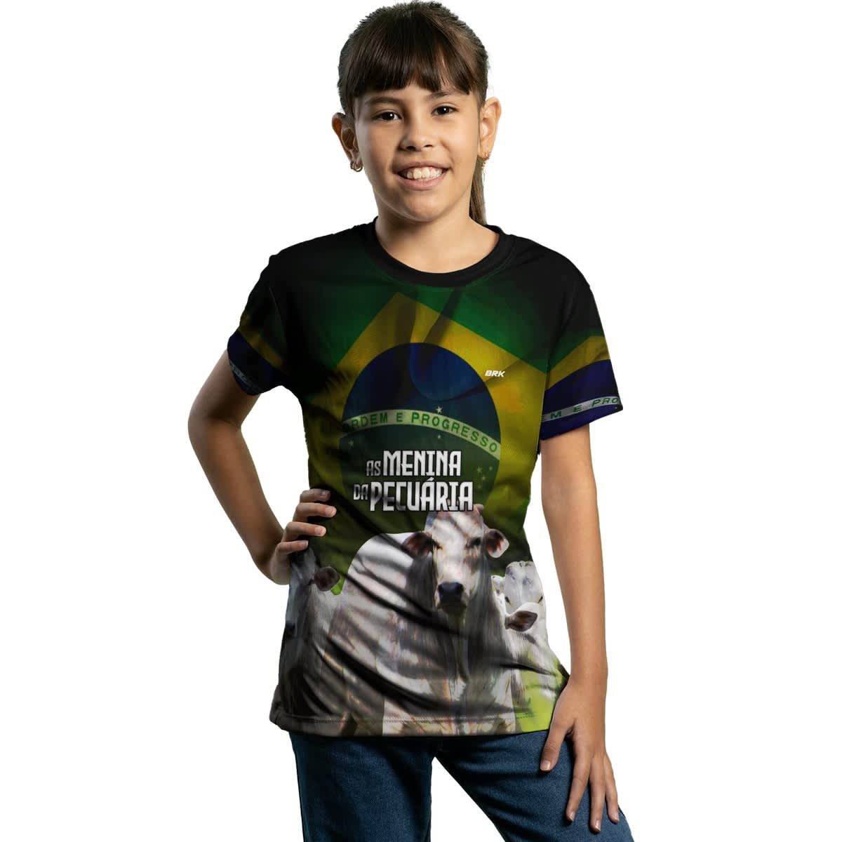 Camiseta Agro Brk As Meninas Da Pecuária com Proteção Solar UV50+