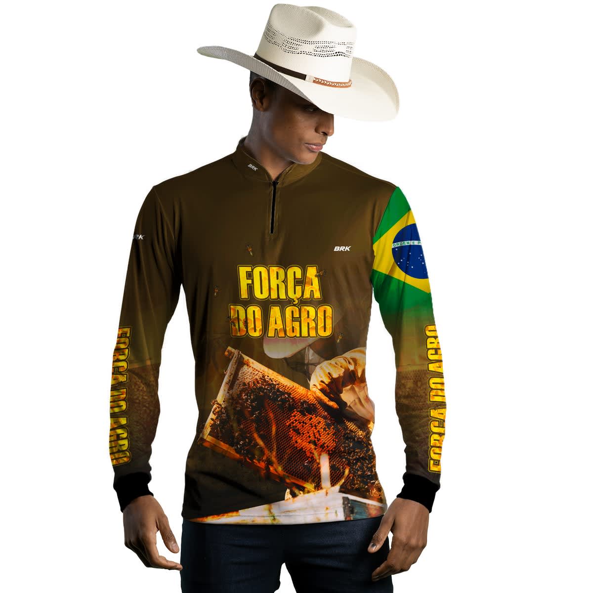 Camisa Agro Brk Apicultor com Proteção Solar UV50+