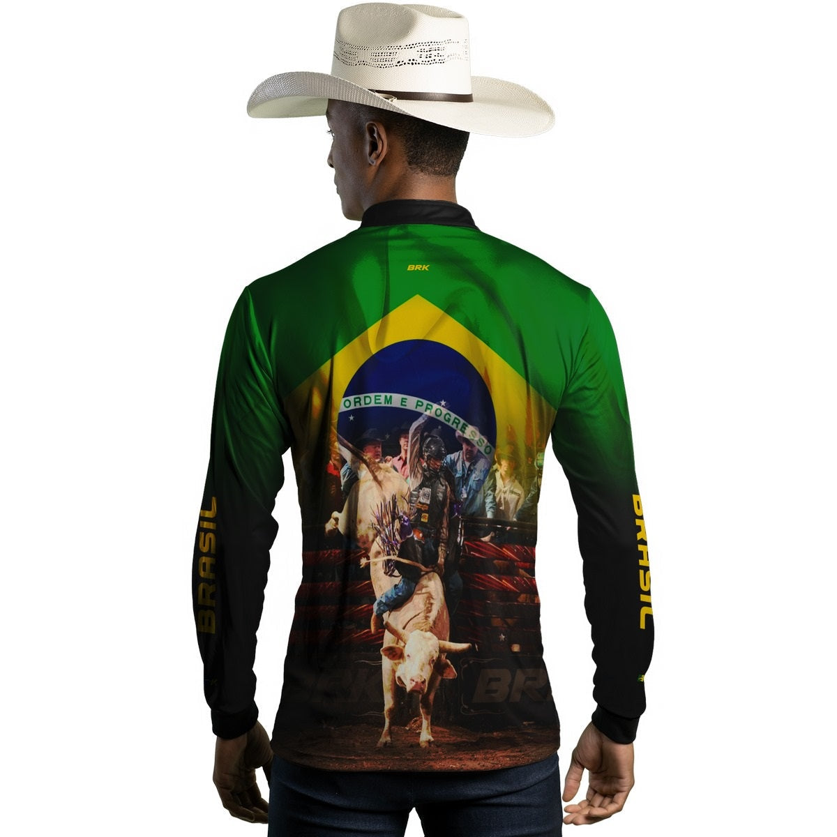 Camisa Agro Brk Rodeio Brasil com Proteção Solar UV50+