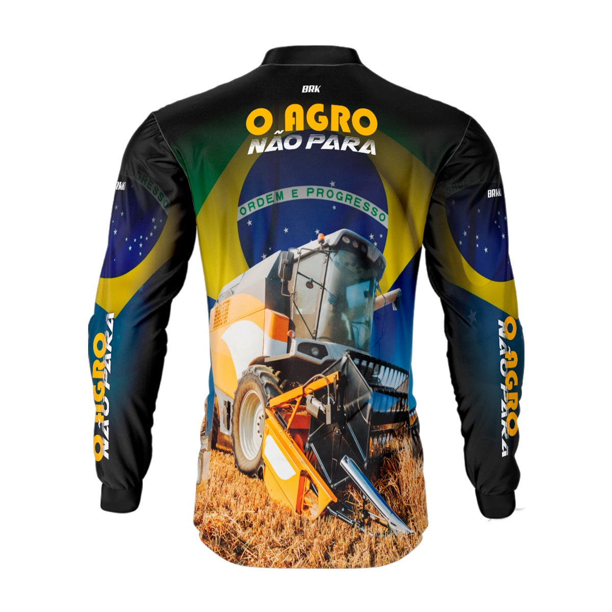 Camisa Agro Brk O Agro Não Para Proteção Solar UV50+