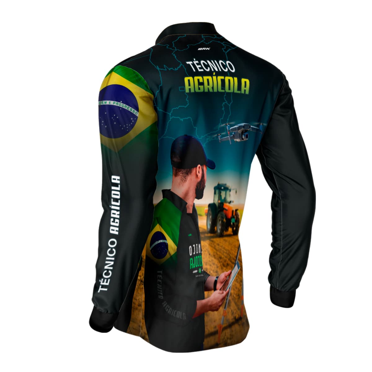 Camisa Agro Brk Técnico Agrícola com Proteção Solar UV50+