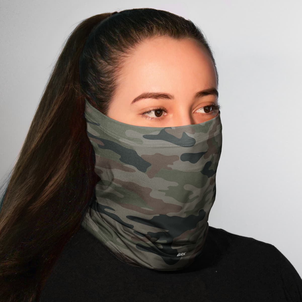 Bandana Tubeneck Agro Brk Camuflada Floresta com Proteção Solar UV50+