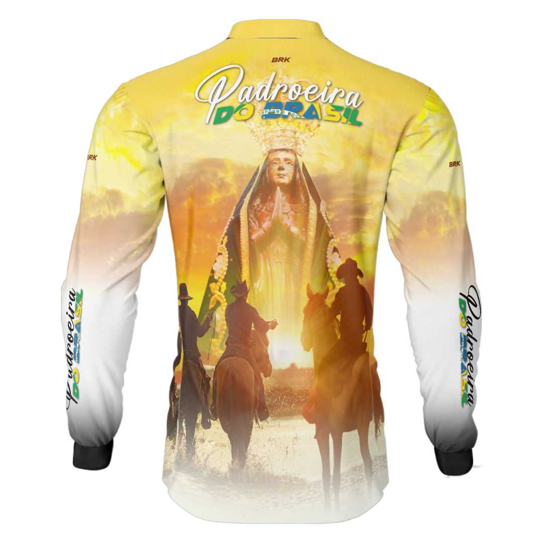 Camisa Agro Brk Padroeira do Brasil com Proteção Solar UV50+