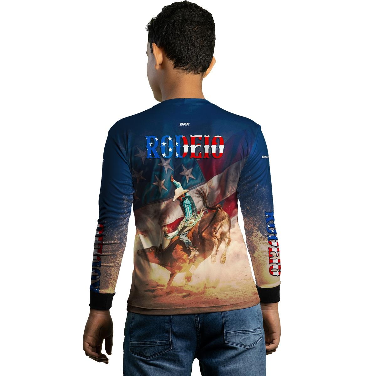 Camisa Agro Brk Rodeio EUA com Proteção Solar UV50+