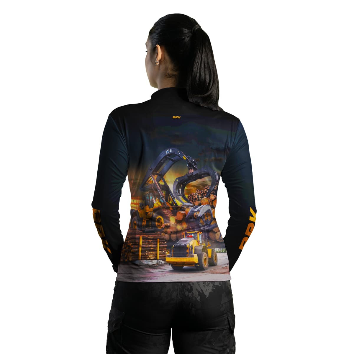 Camisa Agro Brk Trator Florestal com Proteção Solar UV50+