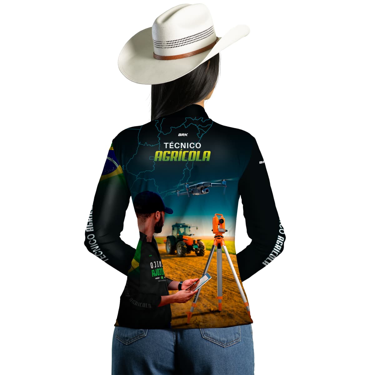 Camisa Agro Brk Técnico Agrícola com Proteção Solar UV50+