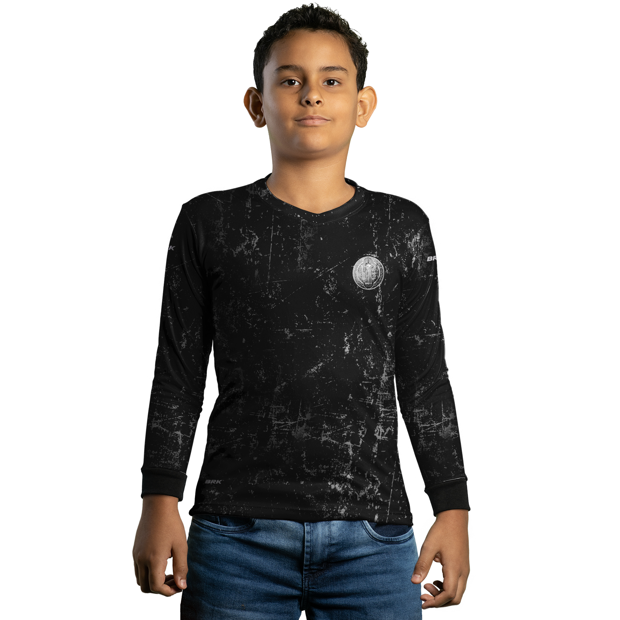 Camisa Agro Brk Medalha de São Bento com UV50+
