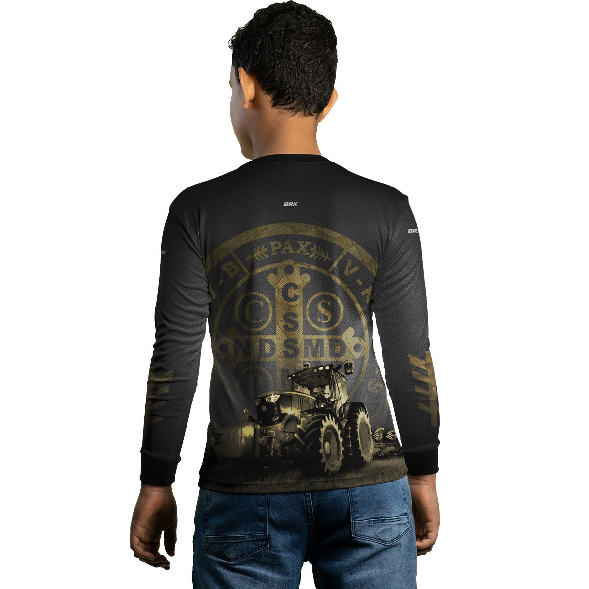 Camisa Agro Brk Medalhão São Bento com UV50+