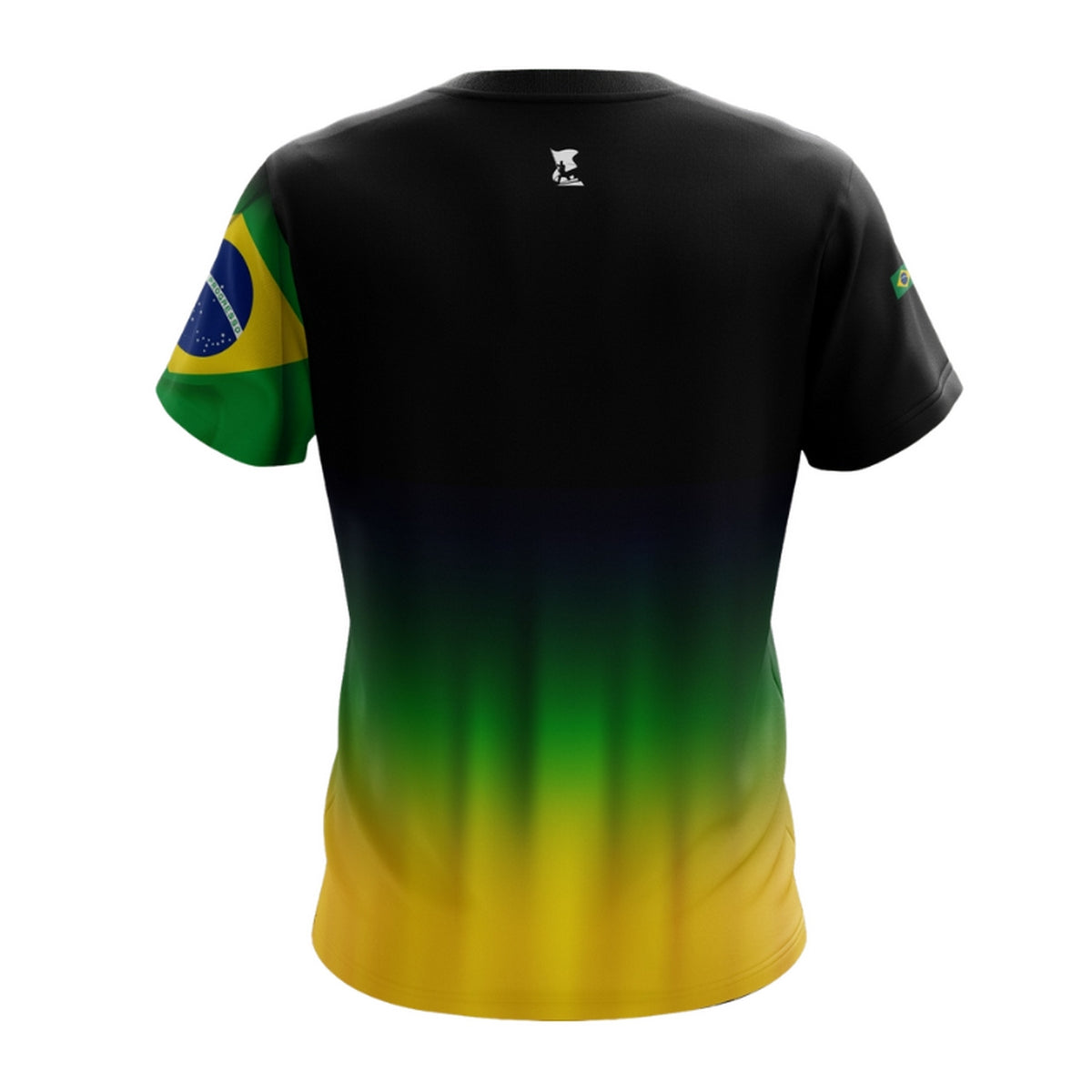 Camiseta Brasil Patriota Brasil Acima de Tudo Preta com UV 50+ Envio Imediato