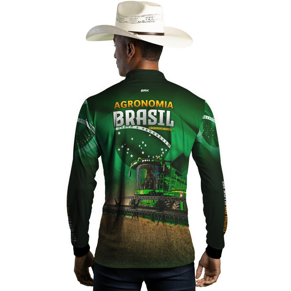 Camisa Agro Brk Agronomia Brasil com Proteção Solar UV50+