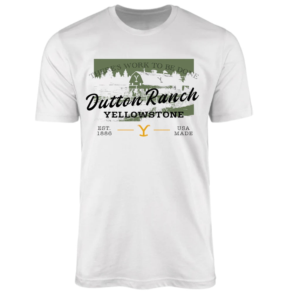 Camiseta Agro Brk Yellowstone Dutton Ranch com Algodão Premium